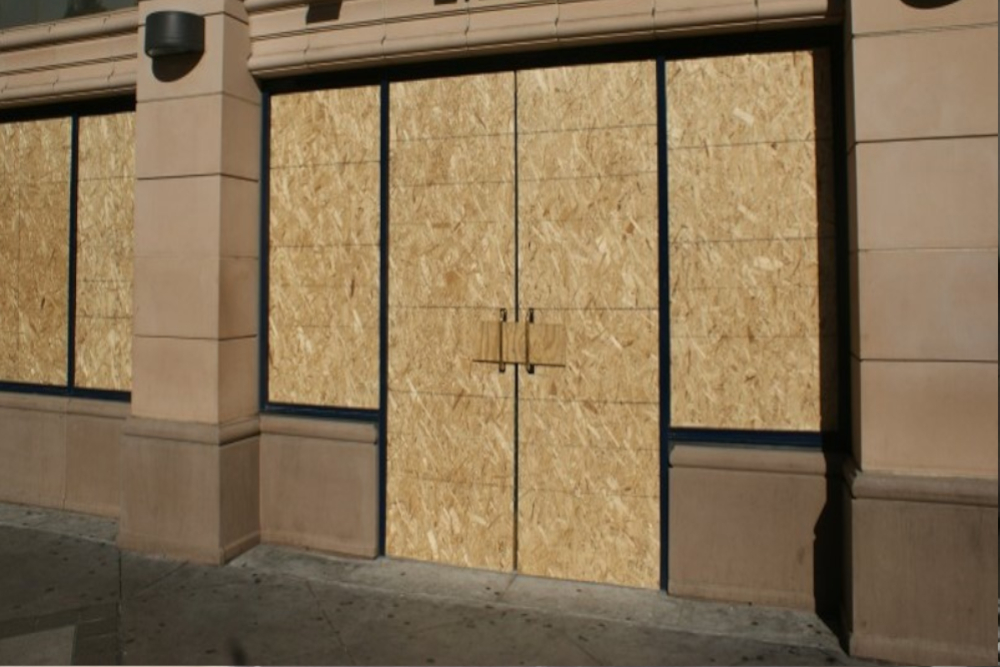 Boarding Up in Dulwich, SE21